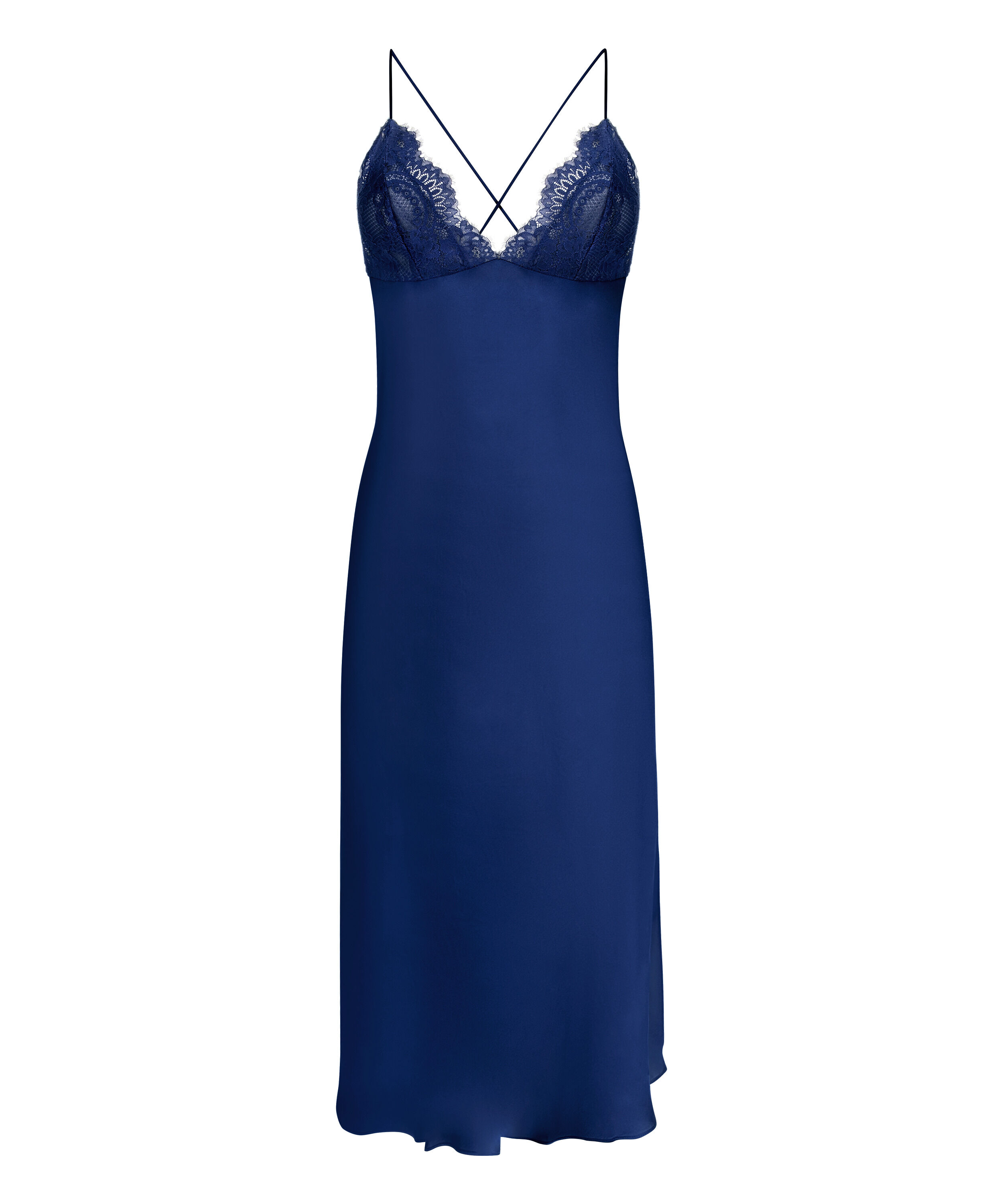 Slip dress Dorothy, Bleu