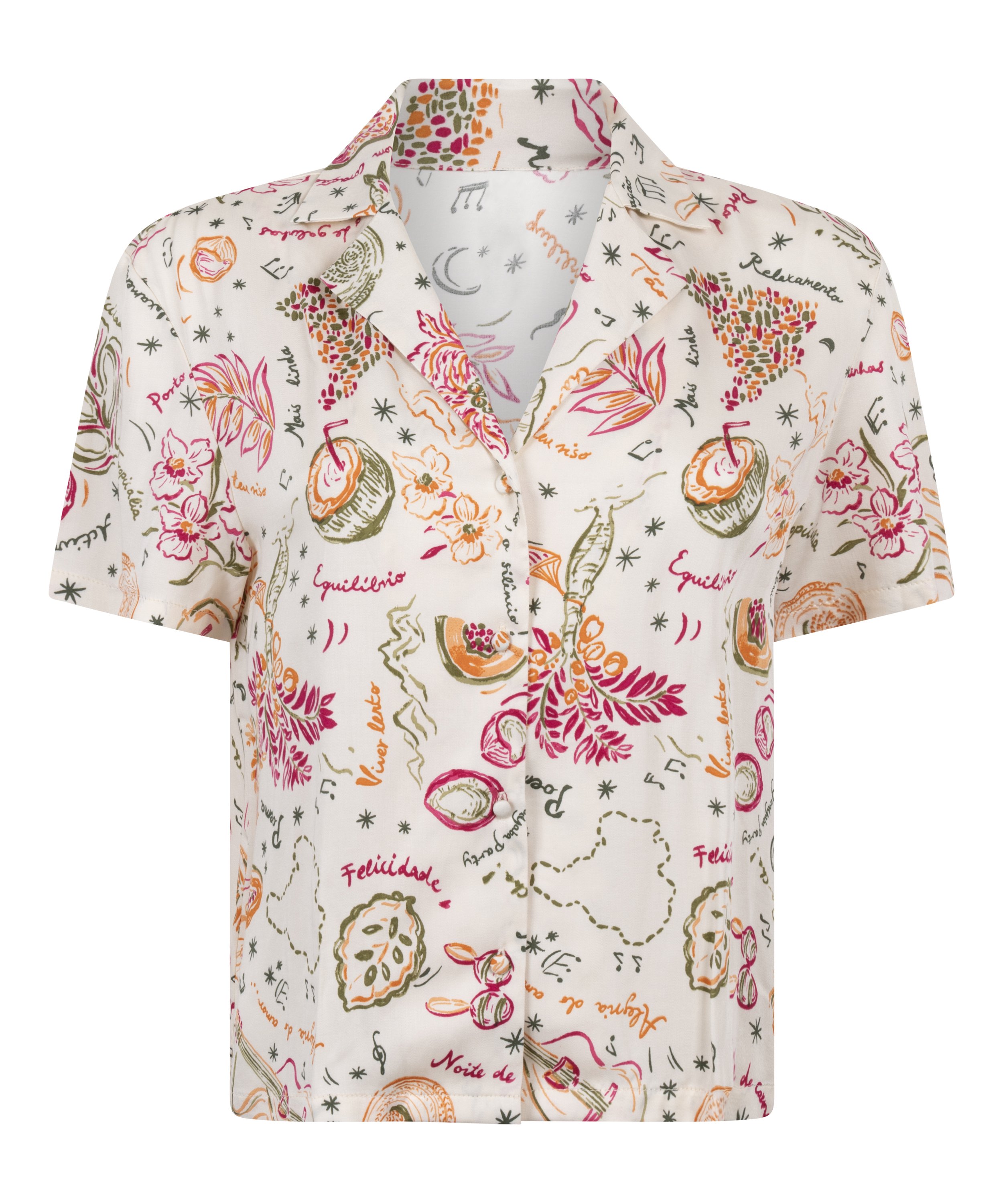 Jacket Satin, Wit, main