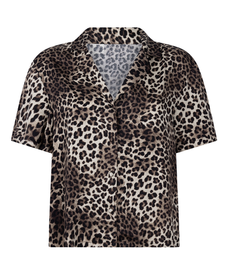 Veste en satin, Noir