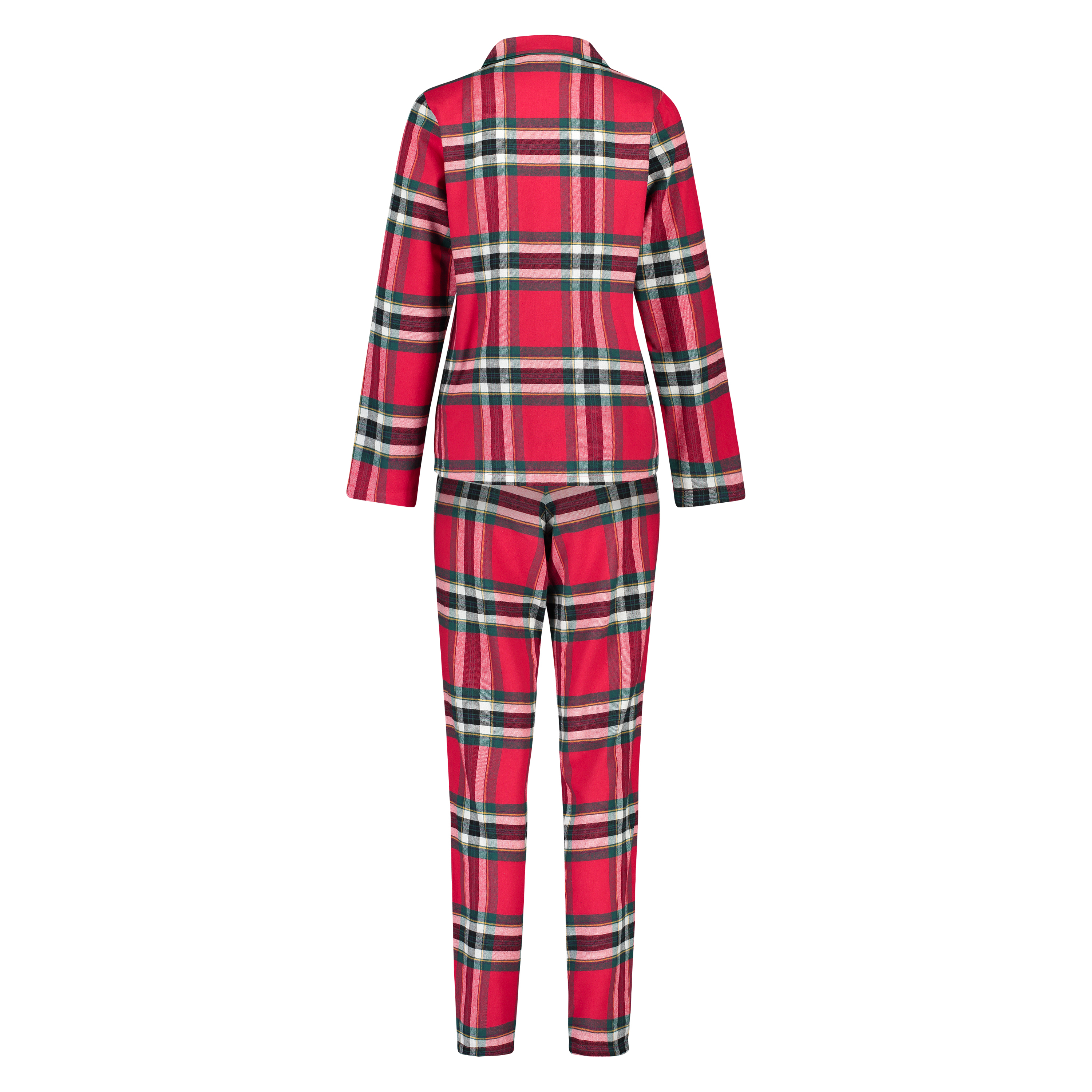 Pyjamaset Twill, Rood, main