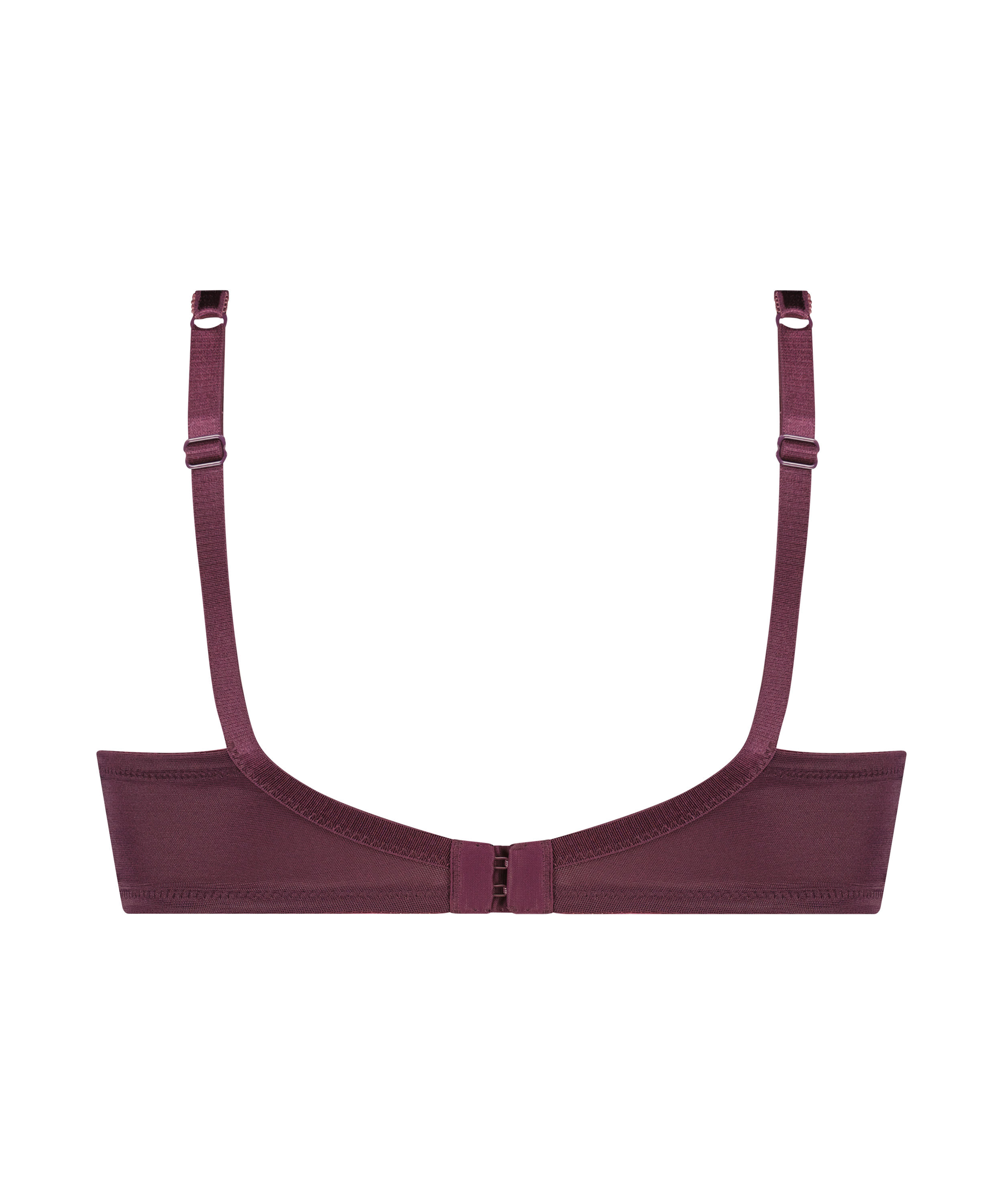 Soutien-gorge &agrave; armatures non-pr&eacute;form&eacute; Sophie, Pourpre, main