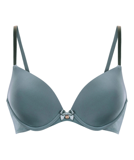 Voorgevormde beugel bh Plunge, Blauw