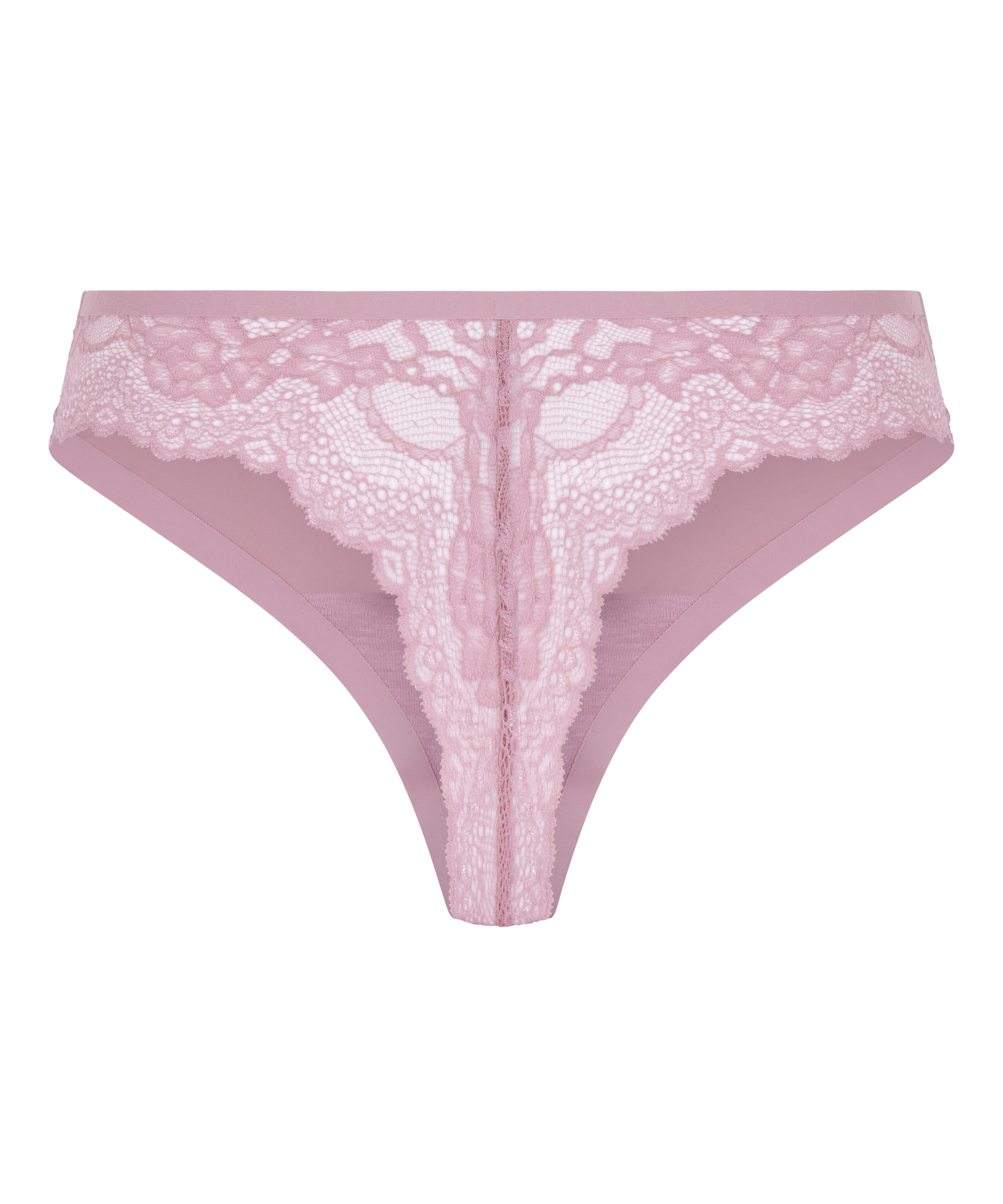 Invisible string Lace back, Roze, main