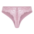 Invisible string Lace back, Roze