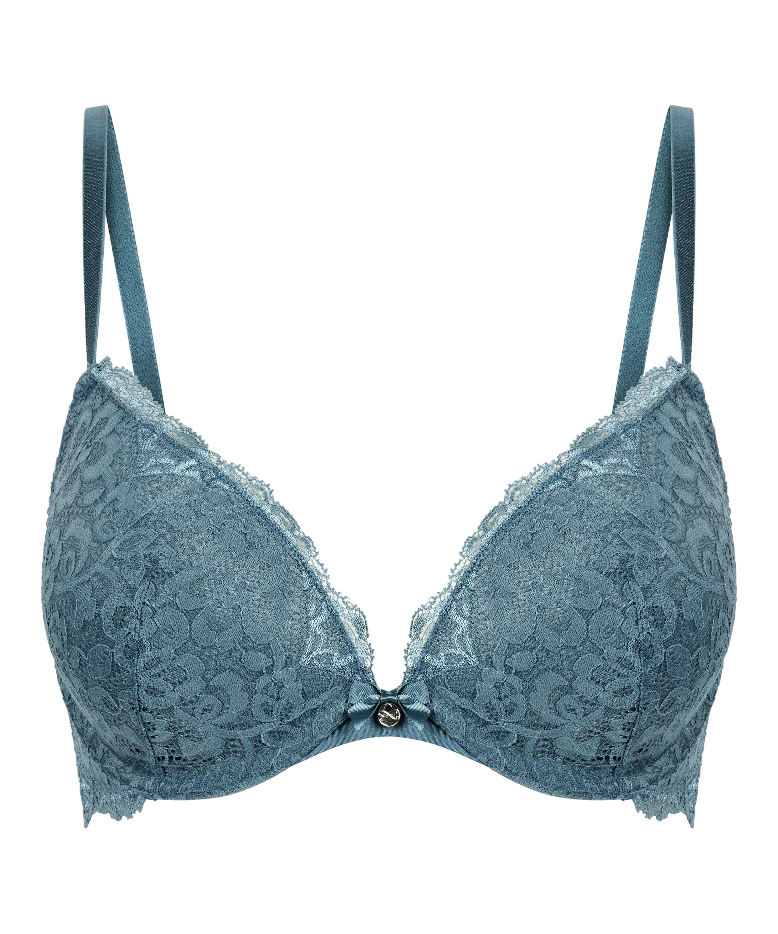 Voorgevormde push-up beugel bh Marine, Blauw, main