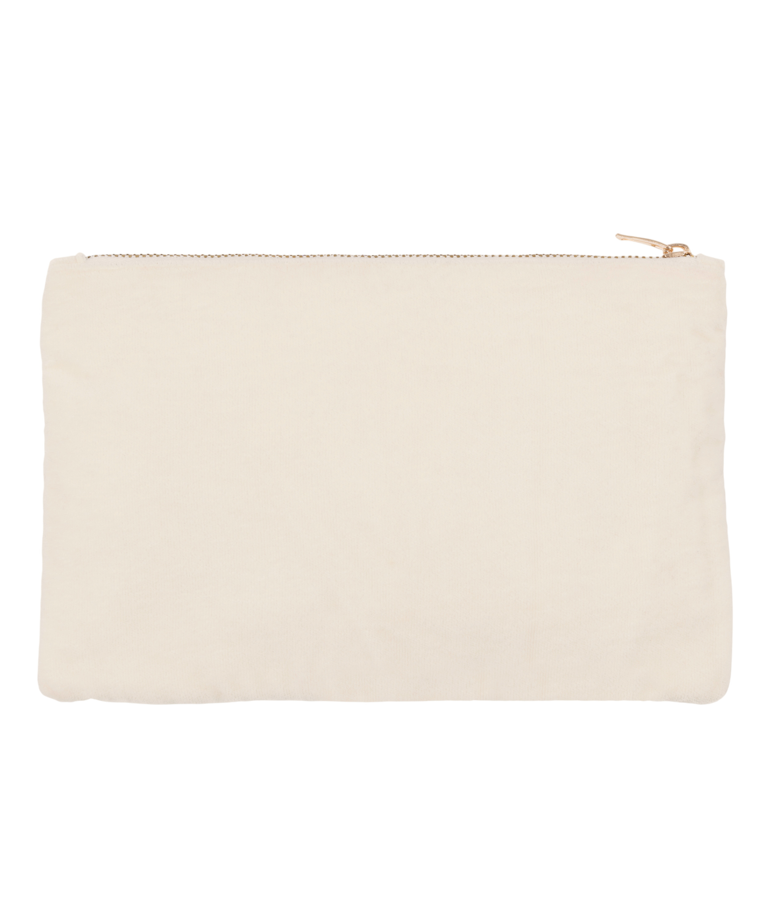 Tasje met kraaltjes en berenmotief, Beige, main