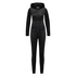 Onesie Velours, Zwart