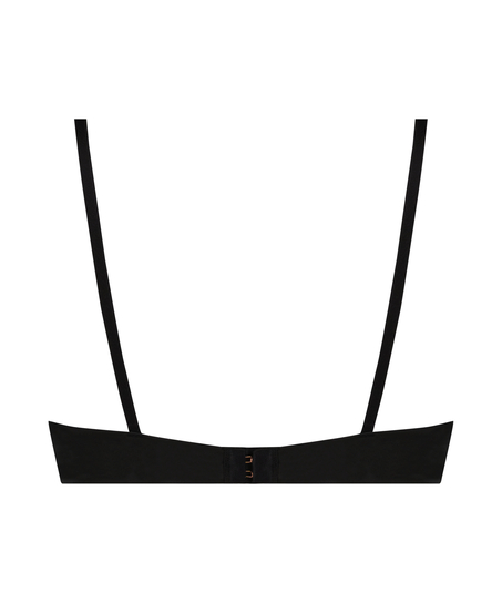 Niet-voorgevormde beugel bh Aiko, Zwart