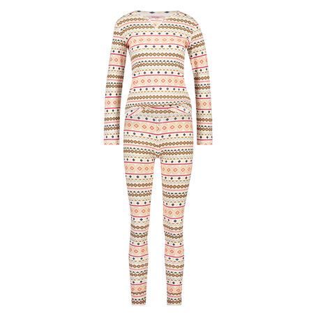 Cadeauset Lange Pyjama Set, Geel