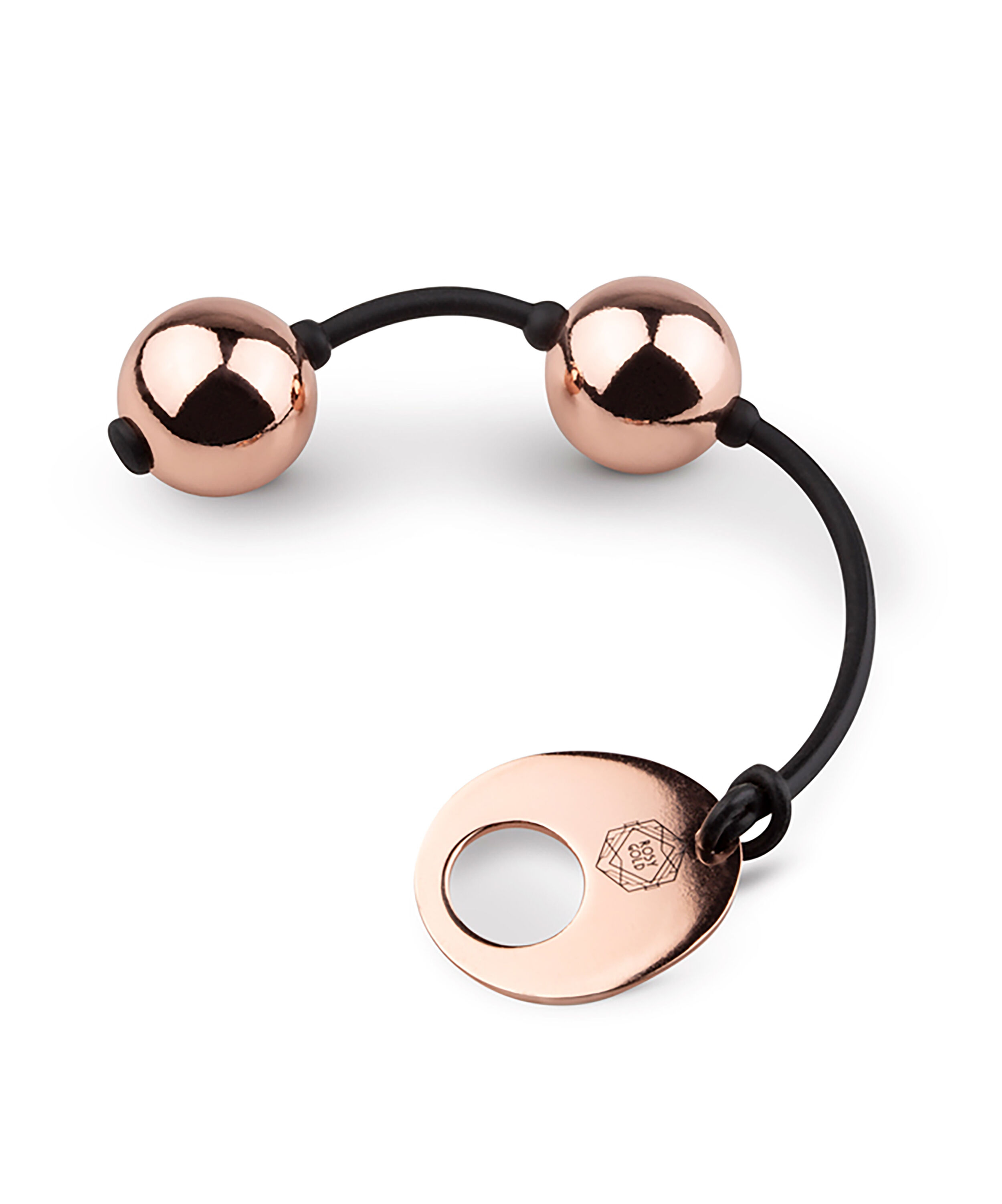 Rosy Gold Nouveau Kegel Balls, Roze Rosy Gold Nouveau Kegel Balls, Roze