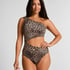 Bikini asym&eacute;trique Amalia, Brun