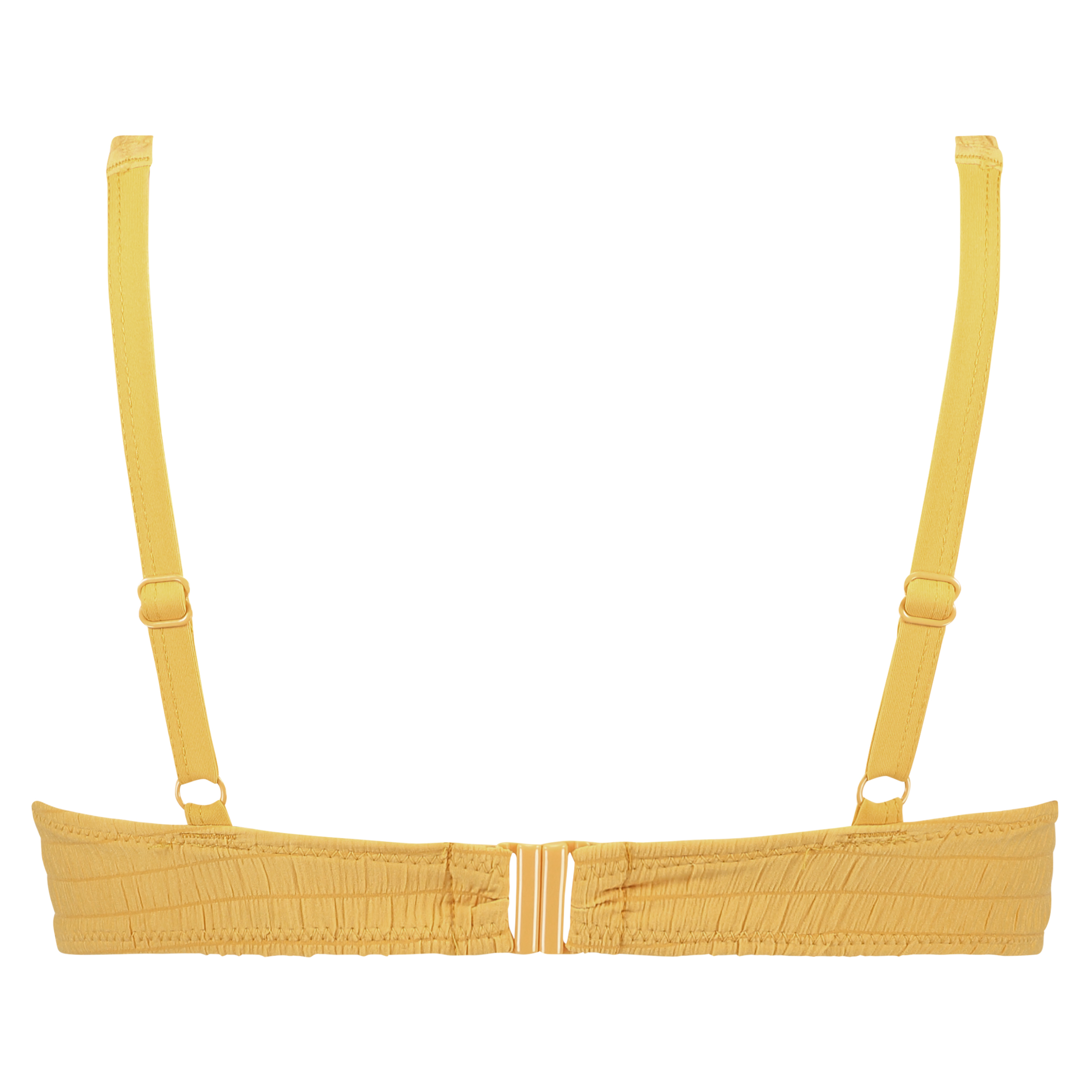 Bikini Crop top Goldenrod, Jaune, main