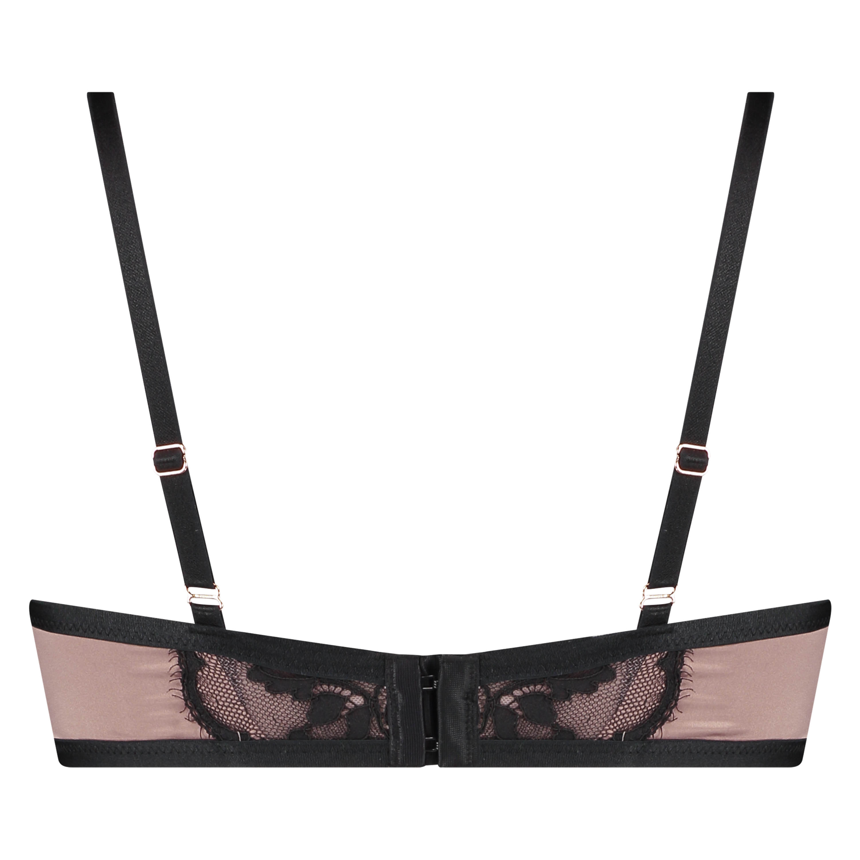 Soutien-gorge bustier préformé Poppy, Noir, main