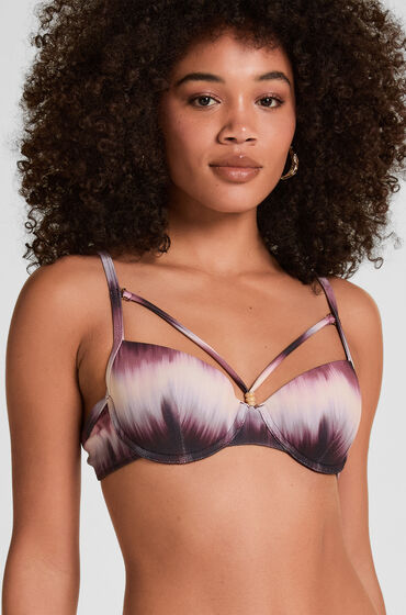 Hunkemöller Voorgevormde Beugel Bikinitop Mauritius Paars