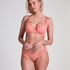 Brazilian V-shape mesh, Roze