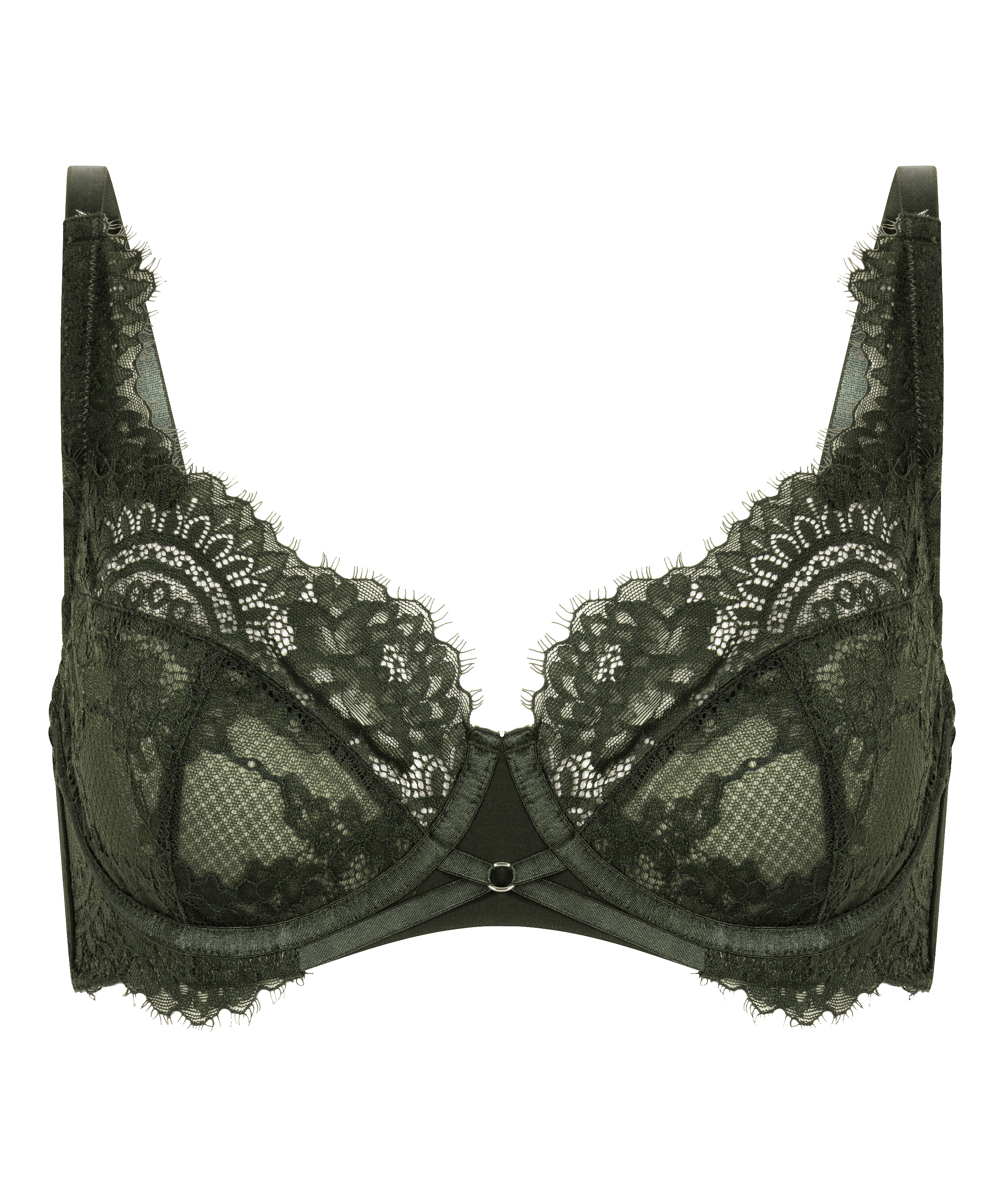 Soutien-gorge &agrave; armatures non-rembourr&eacute; Amara, Vert, main