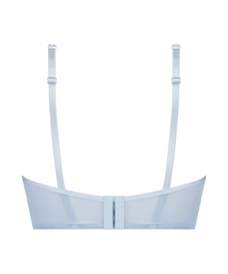 Soutien-gorge bustier pr&eacute;form&eacute; &agrave; armatures Catrin, Bleu