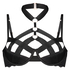 Soutien-gorge &agrave; armatures non-pr&eacute;form&eacute; Lilith, Noir