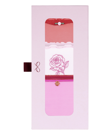 Coffret-cadeau de strings pour la Saint-Valentin, Rose