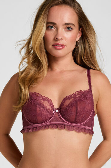 Hunkemöller Niet-Voorgevormde Beugel Bh Naomi Paars