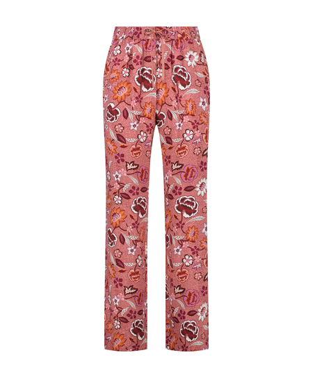 Tall Pantalon de pyjama Woven, Rose