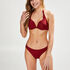 Voorgevormde push-up bikinitop Sunset Dream, Rood