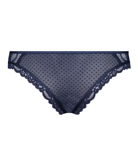 Slip br&eacute;silien Indi, Bleu