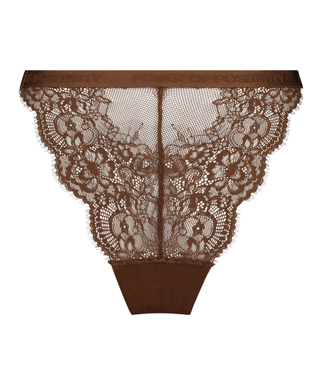 Slip br&eacute;silien Honey, Brun