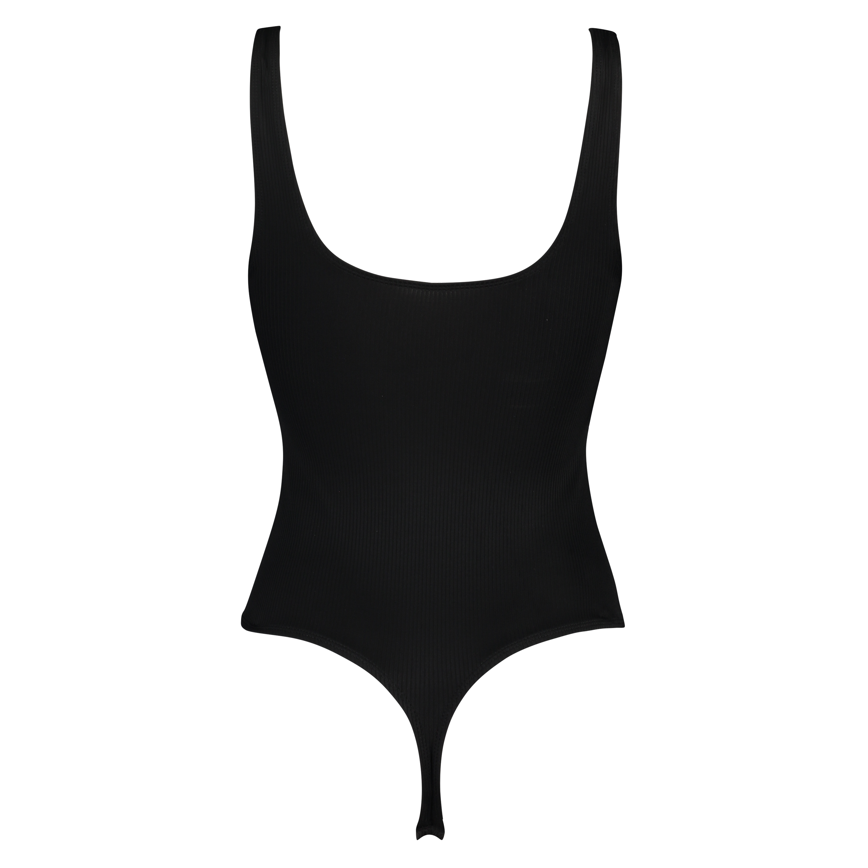 Body Rib Singlet, Noir, main