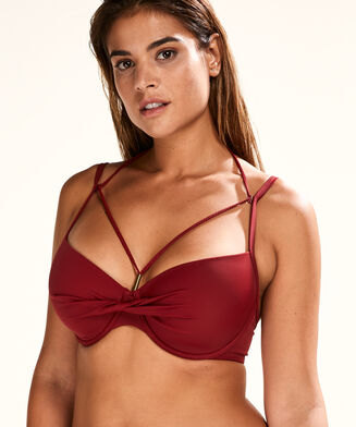 Voorgevormde beugel bikinitop Sunset Dream, Rood