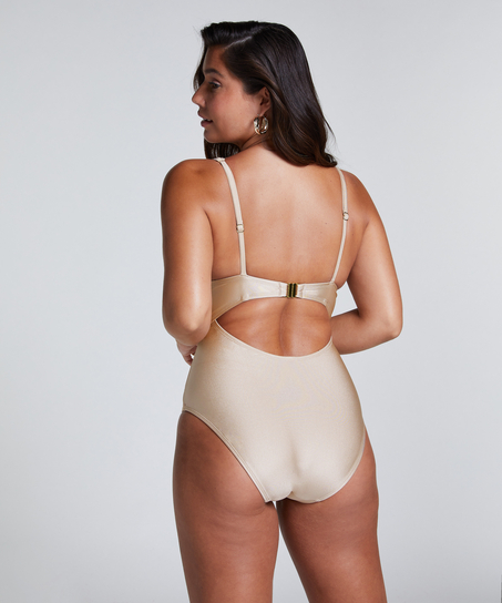 Maillot de bain Shaping Luxe, Beige