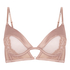 Soutien-gorge &agrave; armatures non-pr&eacute;form&eacute; longline Nisha, Beige