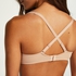 3 bretelles de soutien-gorge basiques, Noir