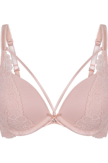 Hunkemöller Voorgevormde push-up beugel bh Isadora Roze, foto 3