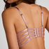 Soutien-gorge &agrave; armatures rembourr&eacute; longline Essie, Pourpre