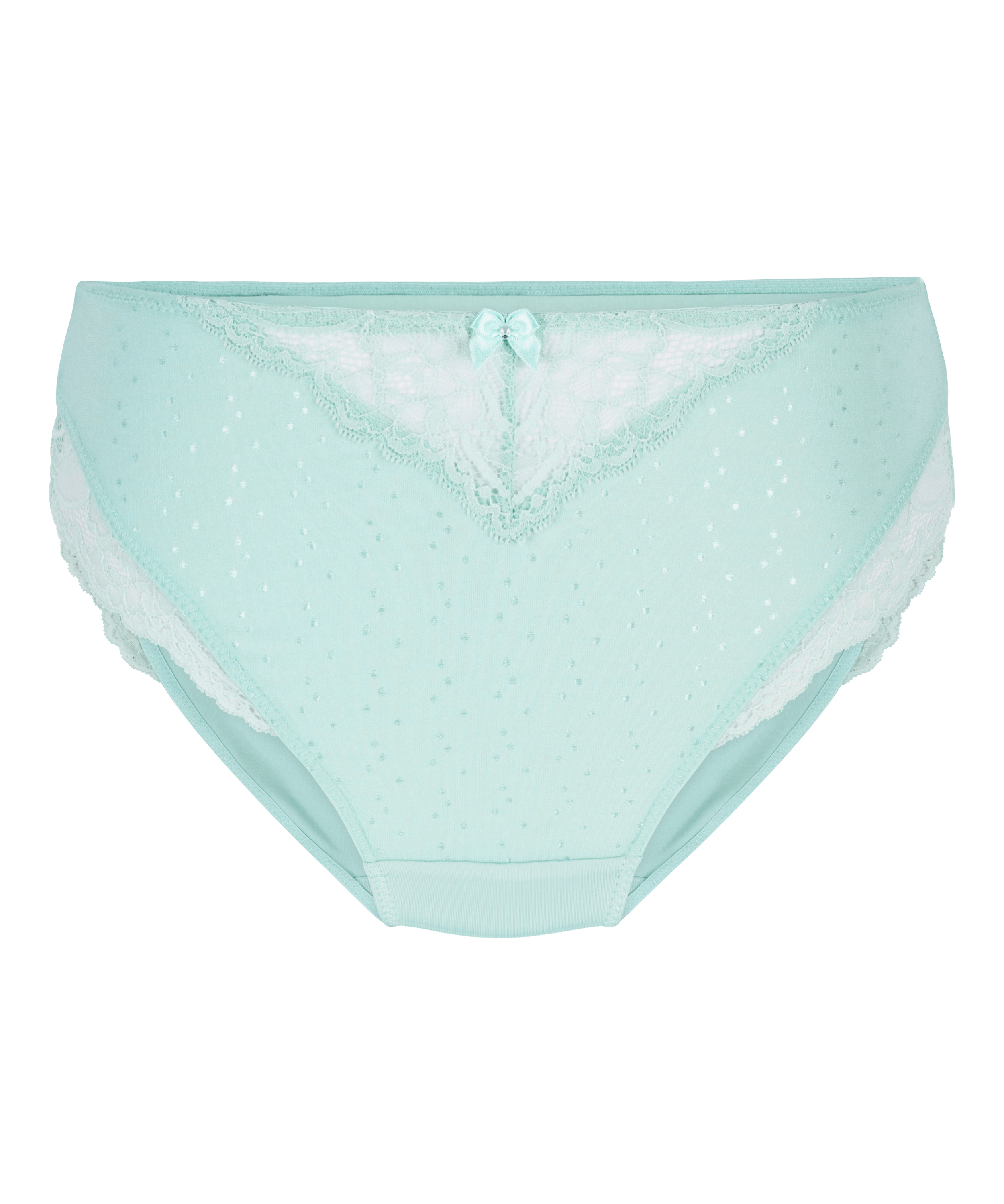 Slip taille haute Sophie, Bleu, main