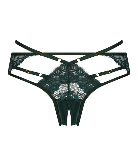 Brazilian met open kruis Iggy, Groen