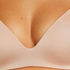 Soutien-gorge sans armatures pr&eacute;form&eacute; Mona, Beige