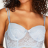 Soutien-gorge bustier pr&eacute;form&eacute; &agrave; armatures Catrin, Bleu