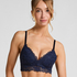 Soutien-gorge sans armatures préformé Andrea, Bleu