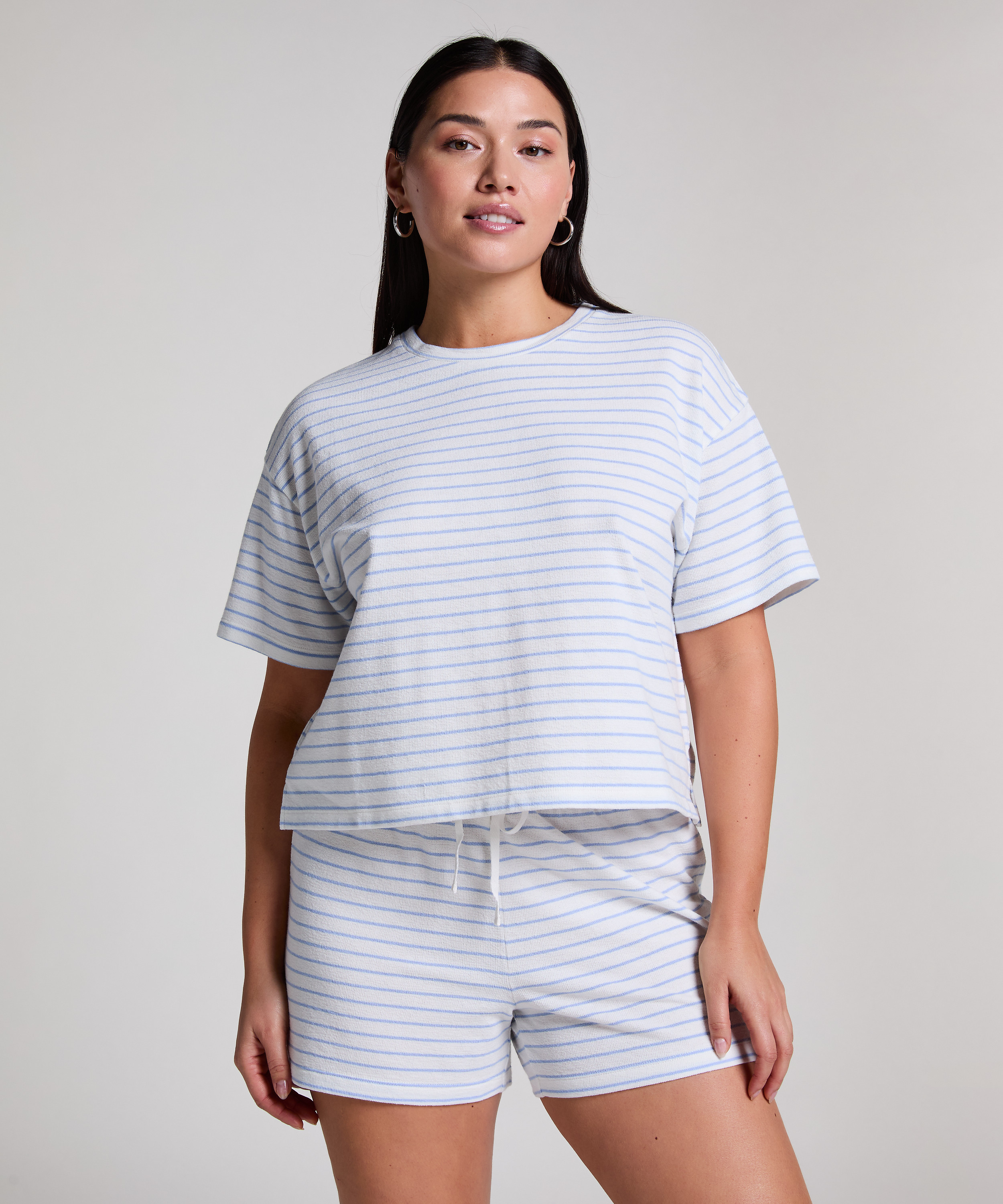 Pyjamatop, Blauw, main
