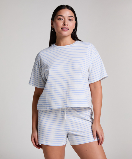 Pyjamatop, Blauw
