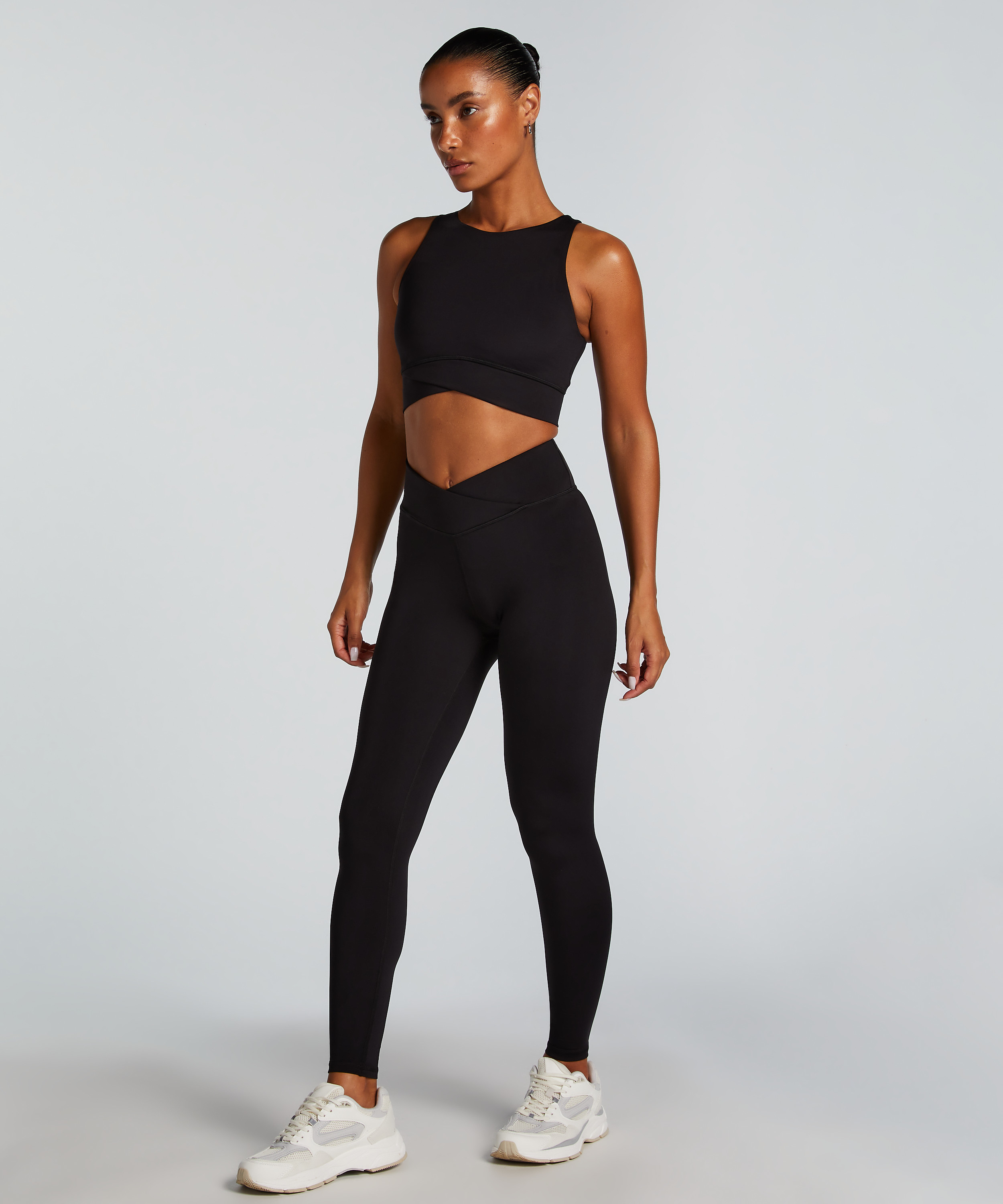HKMX sportlegging met hoge taille, Zwart, main