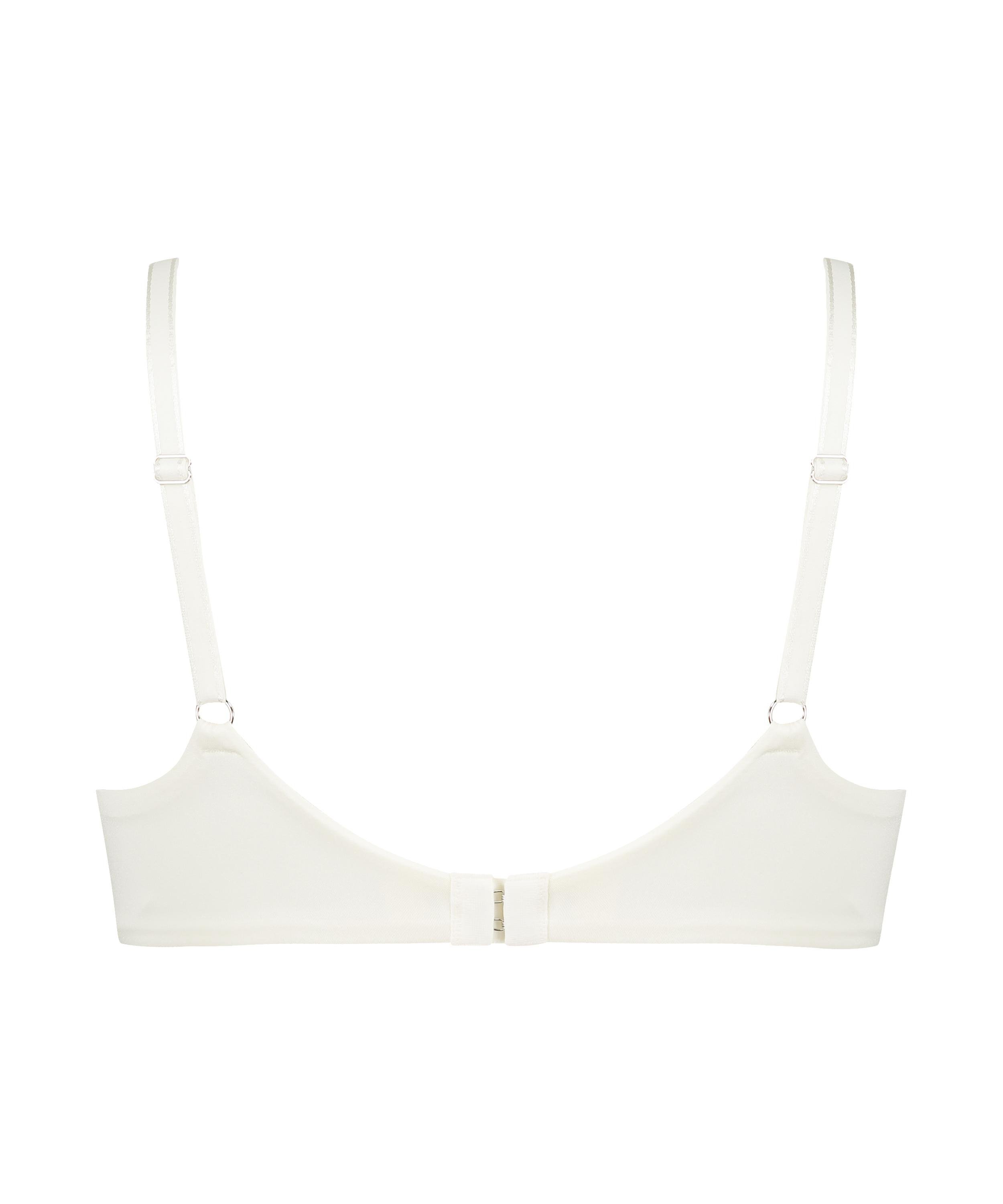 Soutien-gorge sans armatures pr&eacute;form&eacute; Mona, Blanc, main