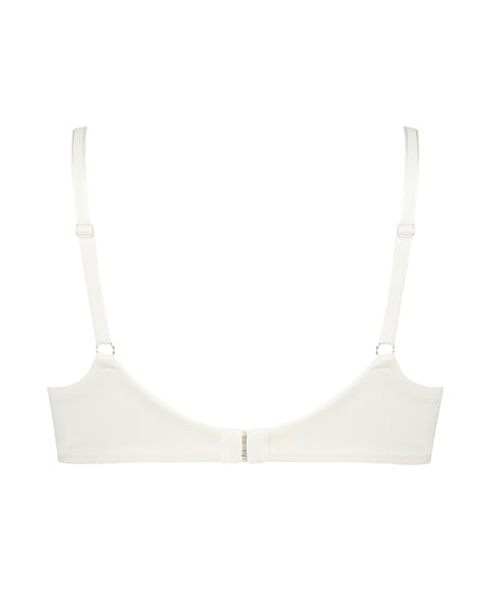 Soutien-gorge sans armatures pr&eacute;form&eacute; Mona, Blanc