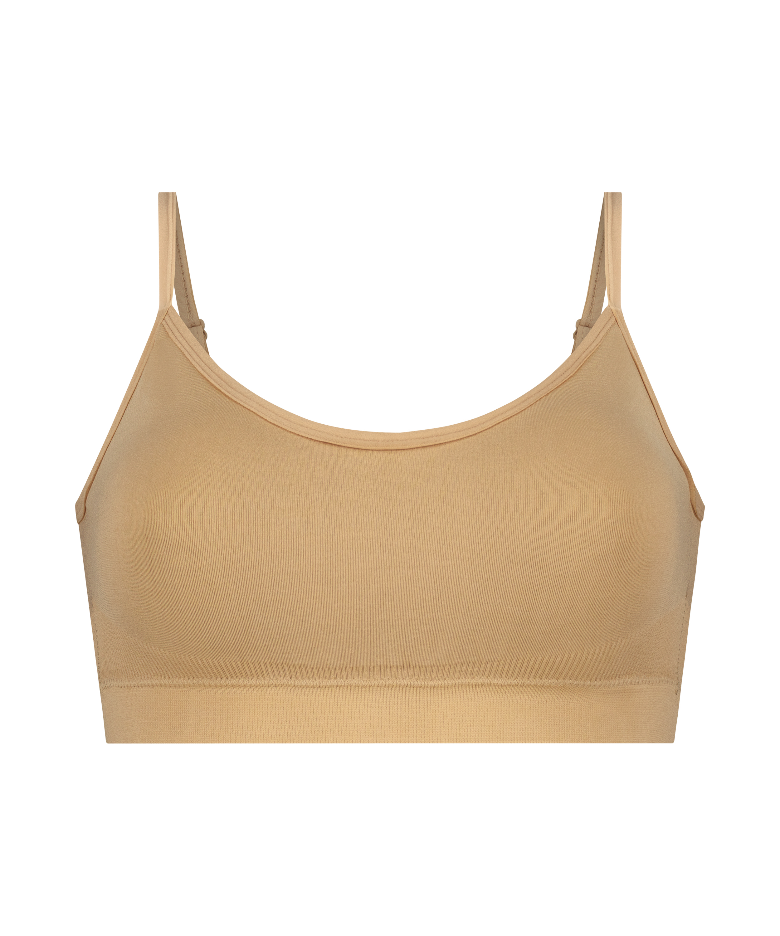Strappy bralette, Beige, main