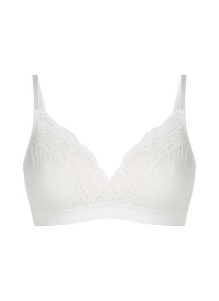 Soutien-gorge préformé sans armatures Sophie, Blanc