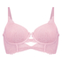 Voorgevormde longline beugel bh Juliette, Roze