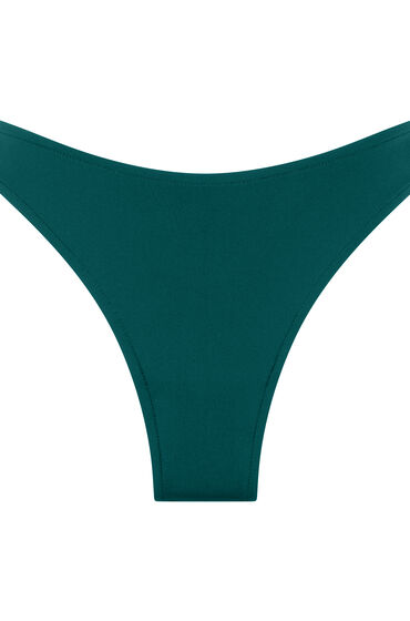 Hunkemöller Hoog Uitgesneden Bikinibroekje Dominica Groen, foto 3