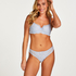 Voorgevormde beugel bh Olivia, Blauw